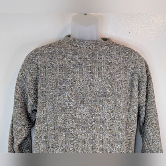 VTG Bill Blass Preppy Academia Grandpacore Cabincore Cozycore Knit Sweater S - Picture 3 of 9